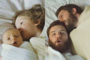 Irmãos recriam fotos da infância após 2 décadas e resultado impressiona