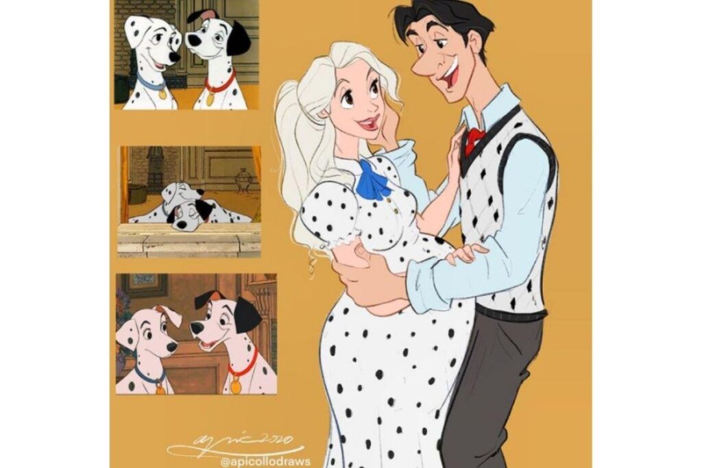 Ele transformou a Cruella em uma cachorra
