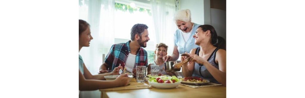 A alimentação em família faz toda a diferença