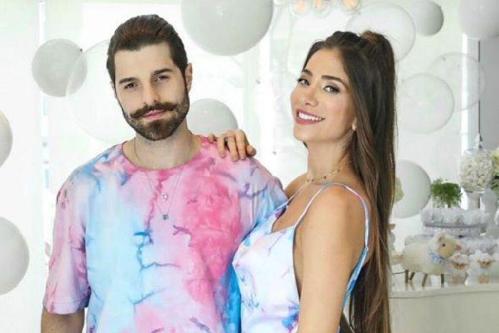 Ele mostrou o momento nas redes