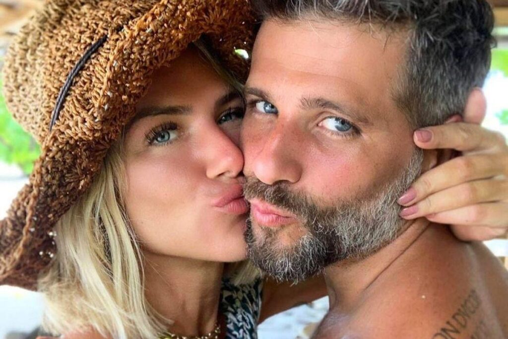 Giovanna Ewbank compara fotos dela e do Bruno bebê com uma de Zyan
