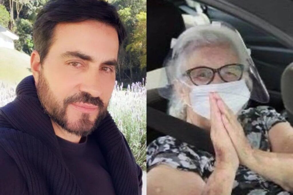 Mãe do Padre Fabio de Melo está intubada com Covid