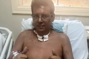Rogério venceu a Covid-19 após 42 dias em coma induzido e acertou na loteria