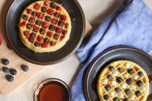Biscoitos de Waffle