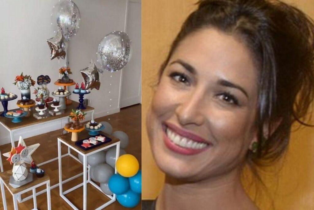 Giselle Itié mostra decoração da festa de 1 ano do filho