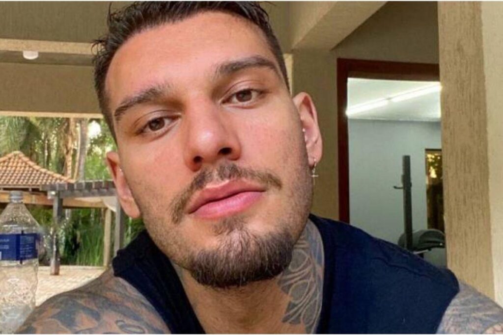Lorena Carvalho e Lucas Lucco são pais de Luca