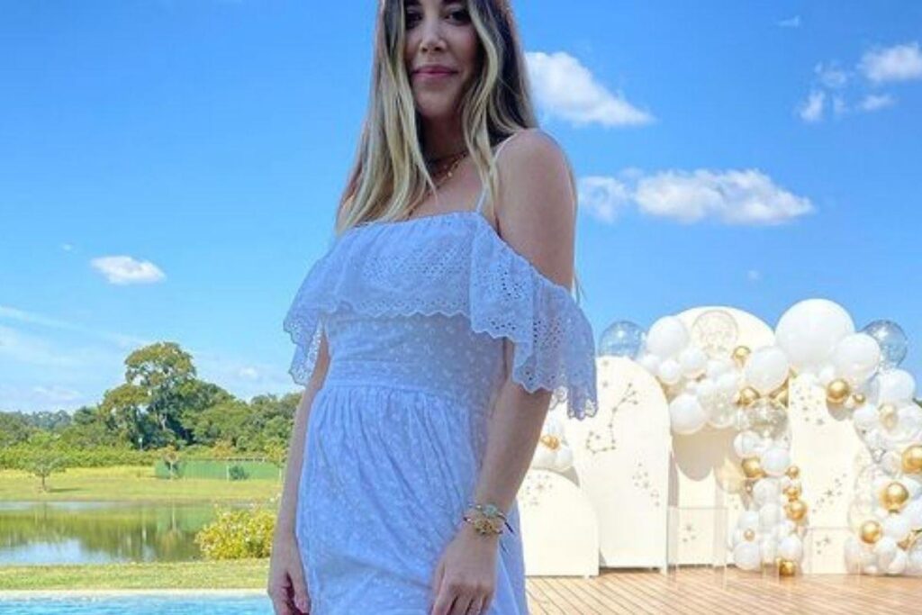 Mica Rocha revela nome do filho