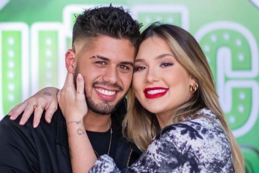 Virginia Fonseca mostra barriga na reta final da gravidez em foto ao lado de Zé Felipe