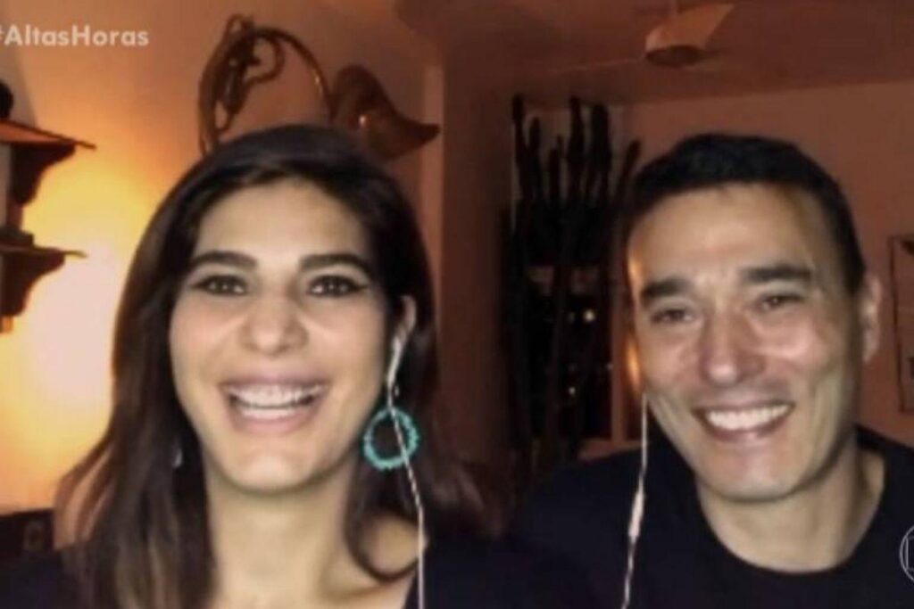 Andreia Sadi e André Rizek mudaram muito sua rotina após a chegada dos gêmeos