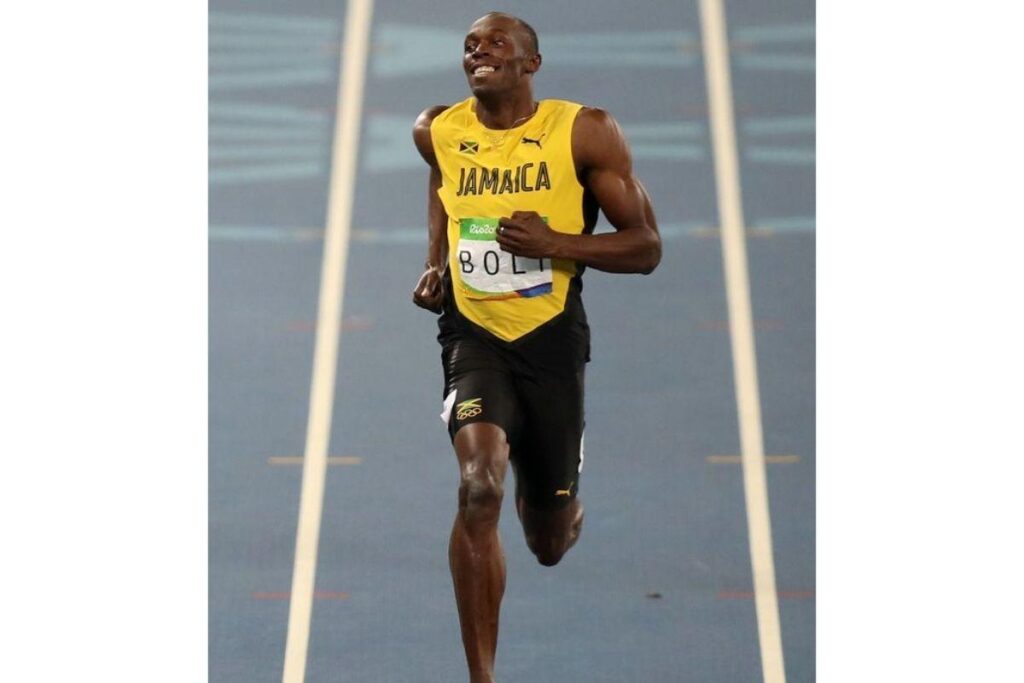 Usain Bolt quebrou recorde de velocidade em olimpíadas passadas