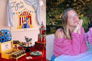 O tema do primeiro aniversário de Zyan foi “circo”