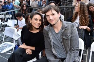 Filhos de Ashton Kutcher e Mila Kunis não tomam banho todos os dias e casal precisa se explicar