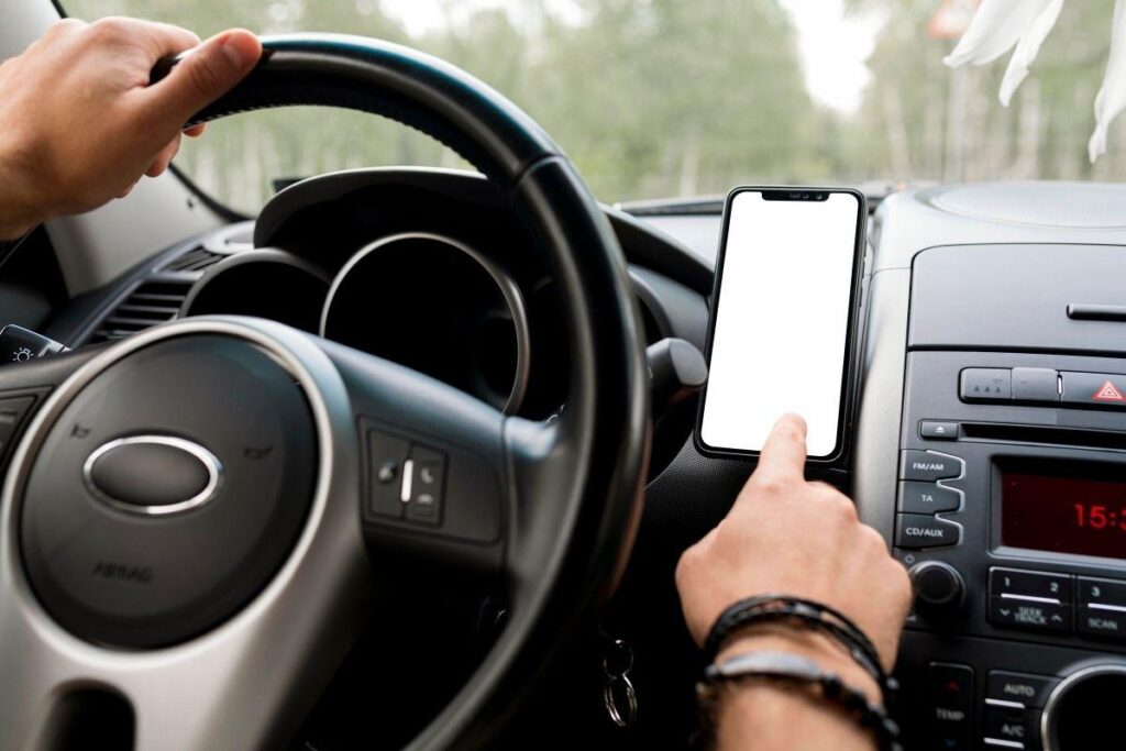 O motorista desviou da rota prevista