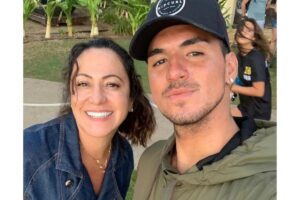 Mãe de Gabriel Medina surpreende seguidores ao celebrar vitória do filho nas redes sociais