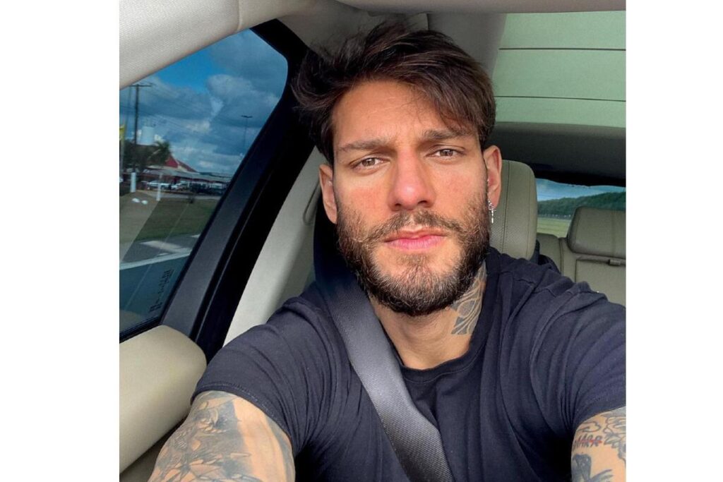 Lucas Lucco e o filho