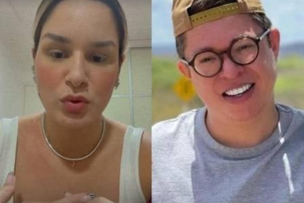 Pamella Hollanda falou sobre a família do DJ Ivis