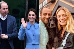 Irmão de Kate Middleton se casou com Alizée Thevene na França e contou com a presença da duquesa, William e os filhos