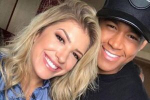 Lore Improta mostra pela primeira vez o rosto da filha com Léo Santana