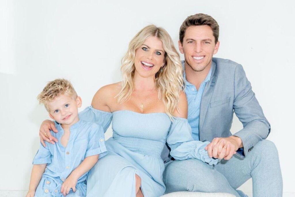Karina Bacchi e família