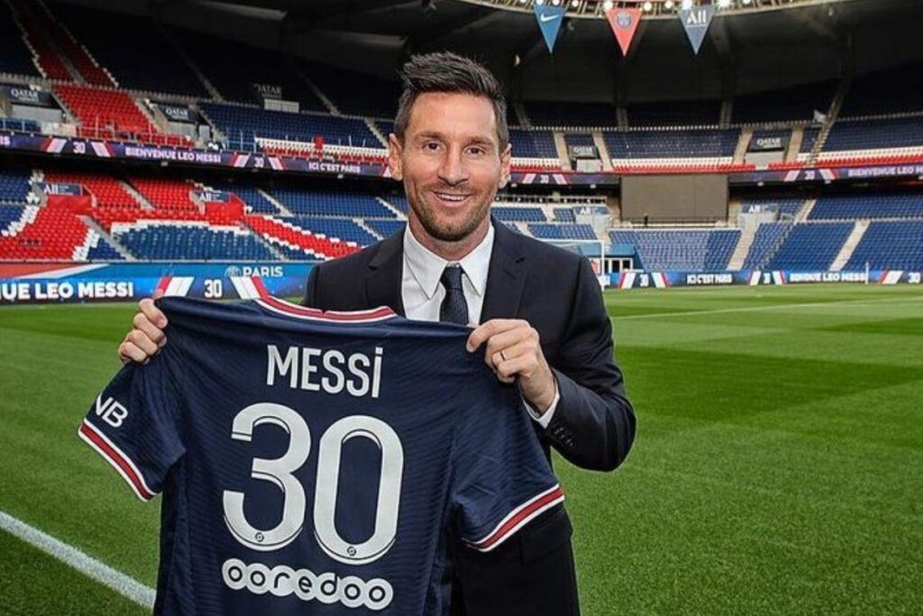 Messi e a família chegaram no evento cheios de estilo!