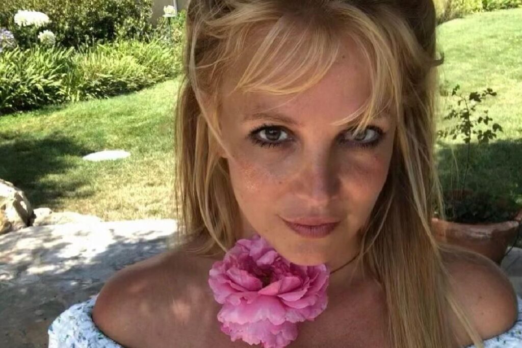 Britney Spears publicou essa foto no Instagram dizendo que gostaria de ter mais filhos