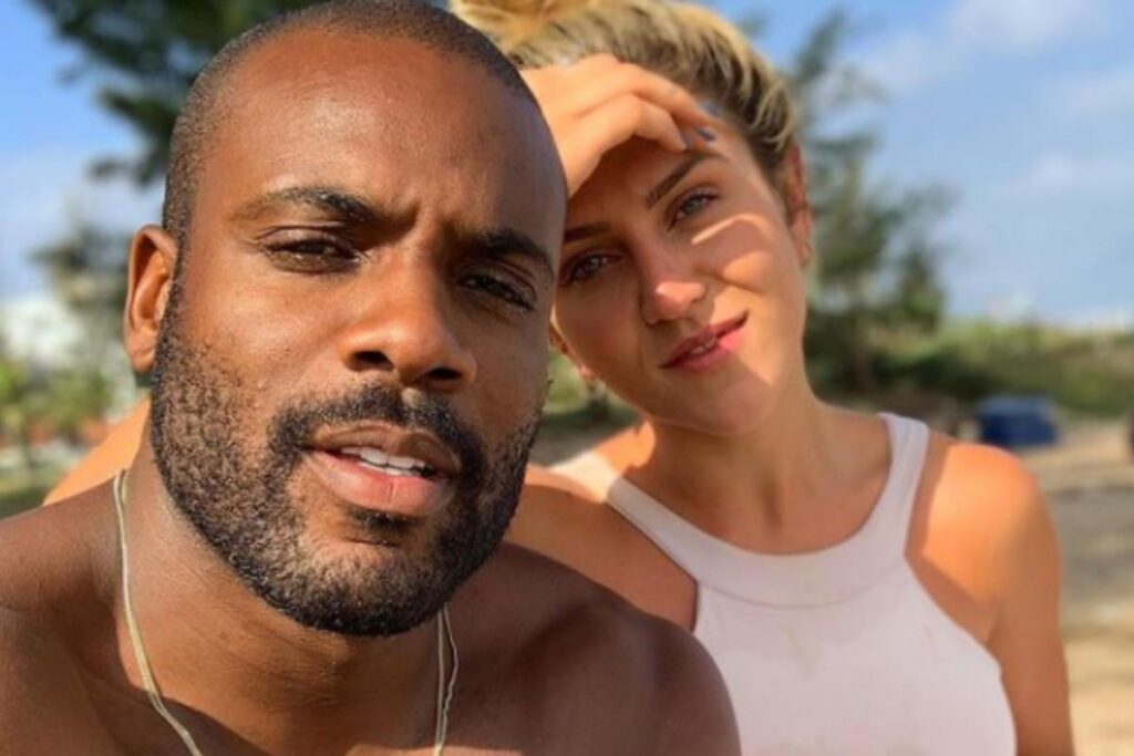 Luiza e Kalu juntos em um clique raro do ator Rafael Zulu