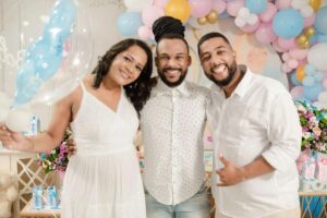 O casal arrasou na criatividade!