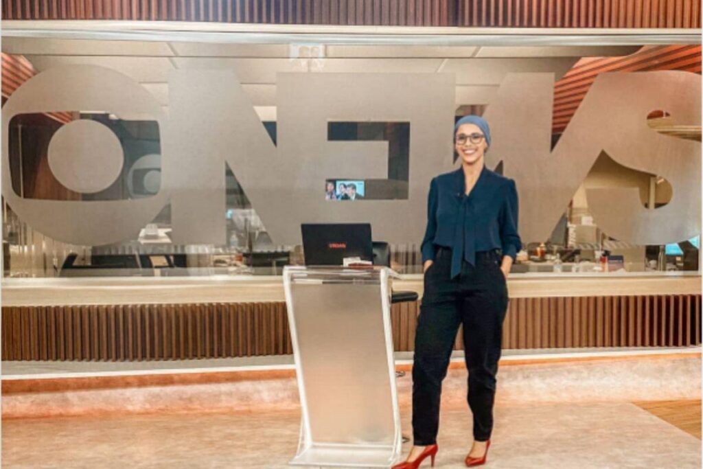 Lilian Ribeiro se emociona ao falar sobre câncer de mama
