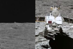 Sonda chinesa encontra cubo na Lua
