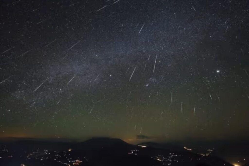 Chuva de meteoros nesta madrugada