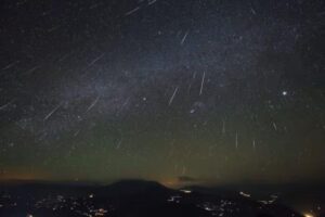 Chuva de meteoros nesta madrugada