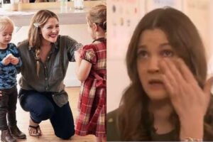 Drew Barrymore chorou durante entrevista onde dizia ter dificuldades de namorar tendo filhos