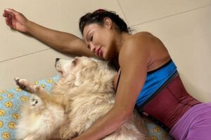 Gracyanne se despediu da cachorra que faleceu após 15 anos