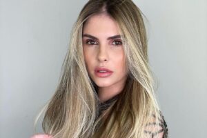 Evolução da barriga grávida de Bárbara Evans