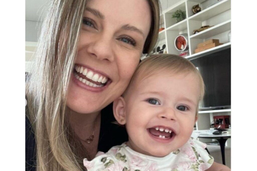 Lua é filha de Tiago Leifer com Daiana Garbin e está com retinoblastoma