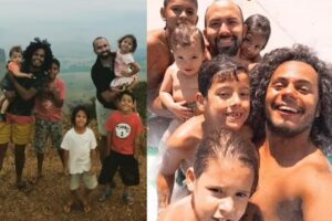 Jhonatan e Daniel adotaram os cinco irmãos que foram deixados em um orfanato em Rio Claro, São Paulo