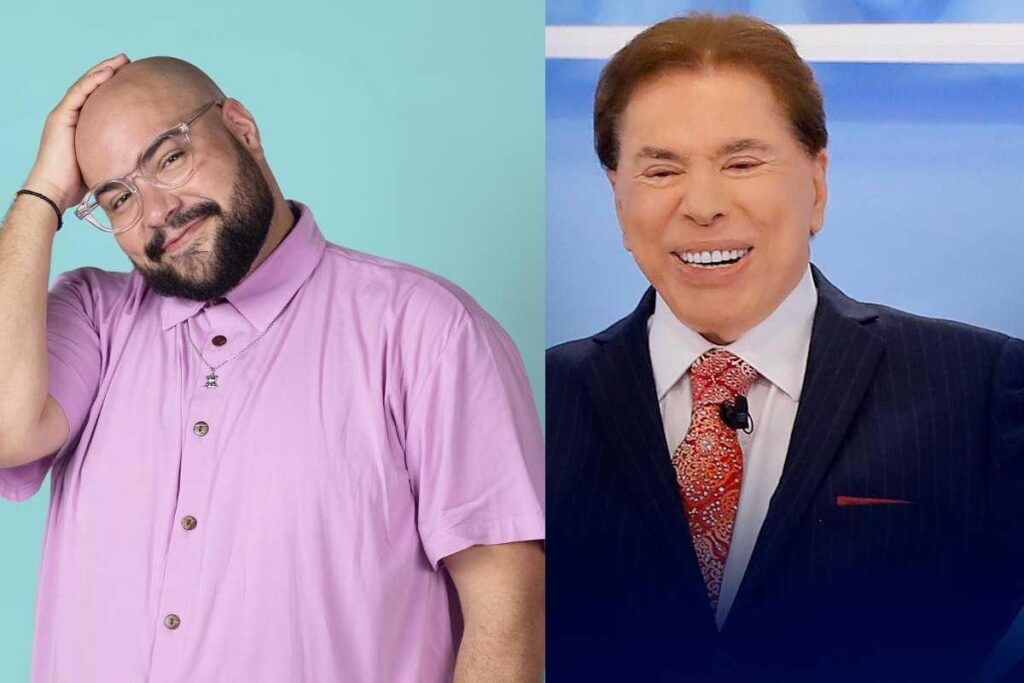 O apresentador do SBT chegou a declarar sua torcida oficialmente ao neto, mesmo participando de um programa da emissora concorrente