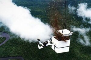 Luigi Cani jogou mais de 100 milhões de sementes na Amazônia