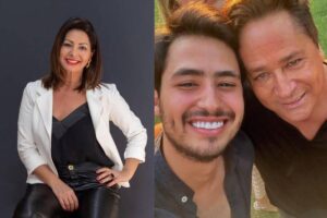 Liz é mãe de Matheus fruto do relacionamento com o cantor Leonardo