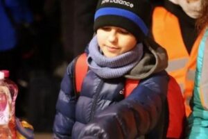 Hassan tem 11 anos e atravessou a fronteira da Ucrânia sozinho