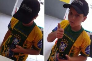 Comerciante viralizou nas redes após consertar gratuitamente o celular do garoto