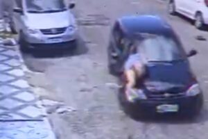 Bárbara, gestante de 6 meses, é atropelada por carro em alta velocidade