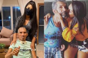 Banda Calcinha Preta promete ajuda financeira ao pai de Paulinha Abelha após morte da cantora