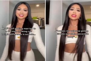 A Sharmin ao lado de seu marido e seu filho, o Amaré