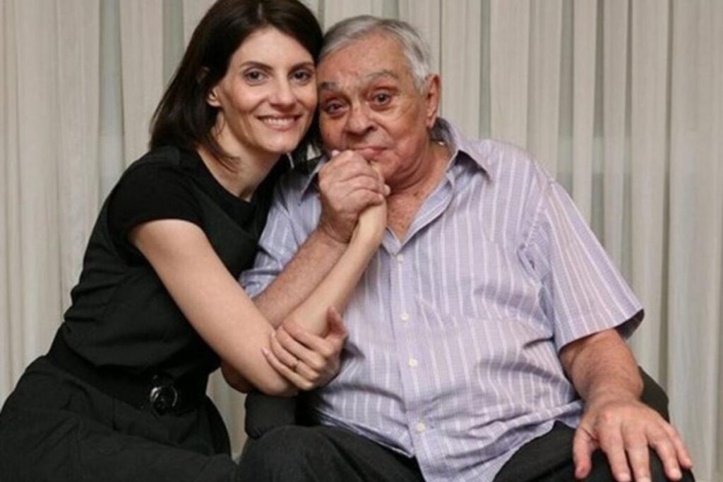 Chico com os filhos, Bruno e Cícero