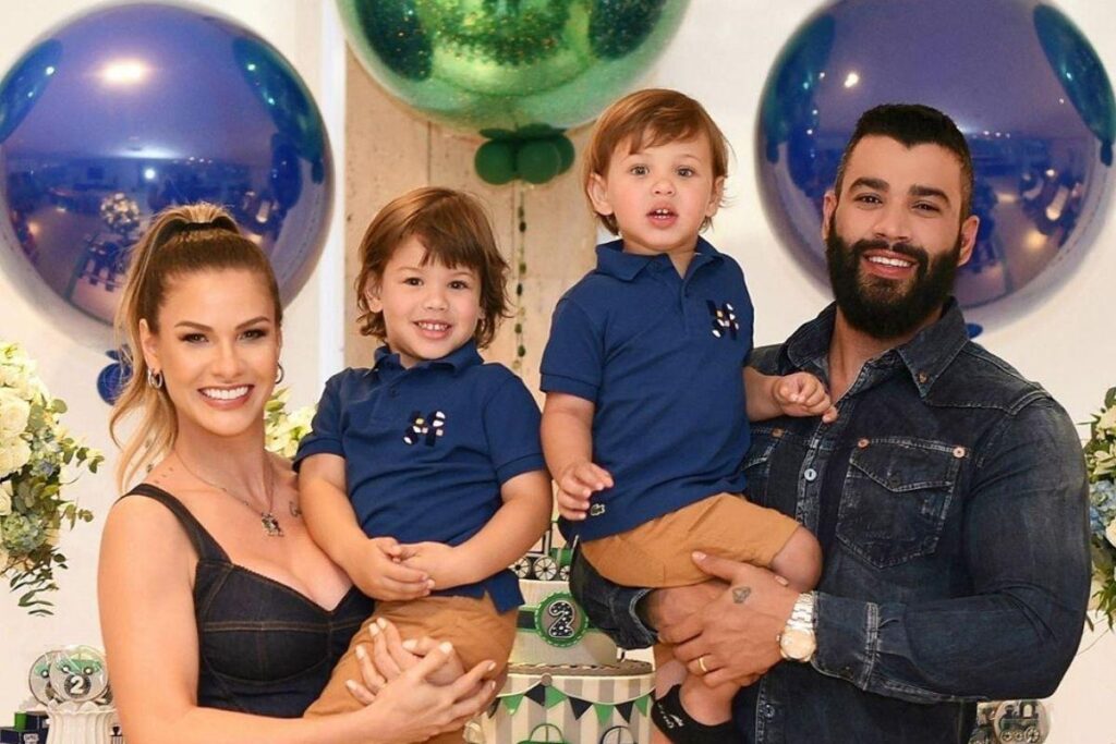 Andressa Suita removeu a tatuagem dedicada ao filho mais velho