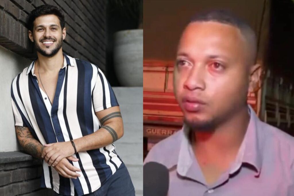 Imagens mostram Rodrigo Mussi entrando no carro às 3h25