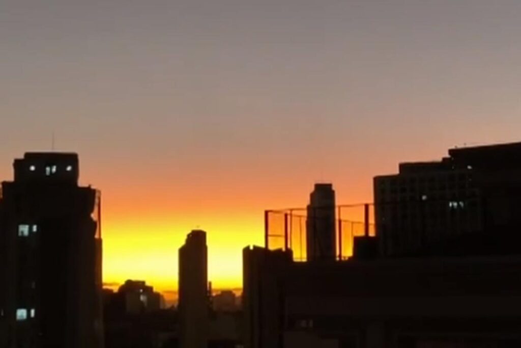 Os planetas podem ser vistos durante o amanhecer em São Paulo