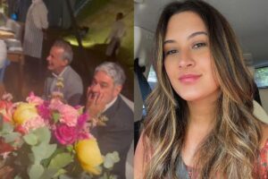 William Bonner ficou chocado ao ver que a filha pegou o buque no casamento