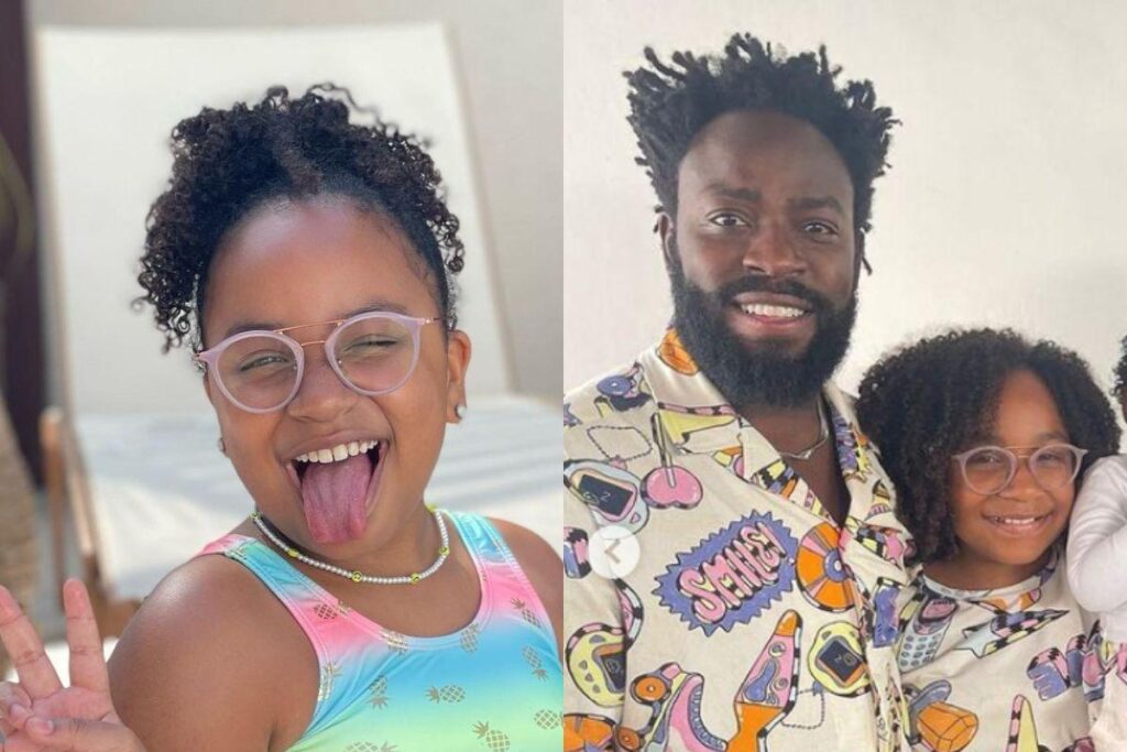 DG Forever: Filha de Douglas Silva mostra look (lindo!) que usou na festa do pai